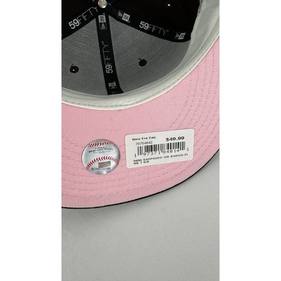 New Era X Billion Creation Mens 59FIFTY San Diego Padres Fitted Hat Brown 7 5/8 - Picture 11 of 14